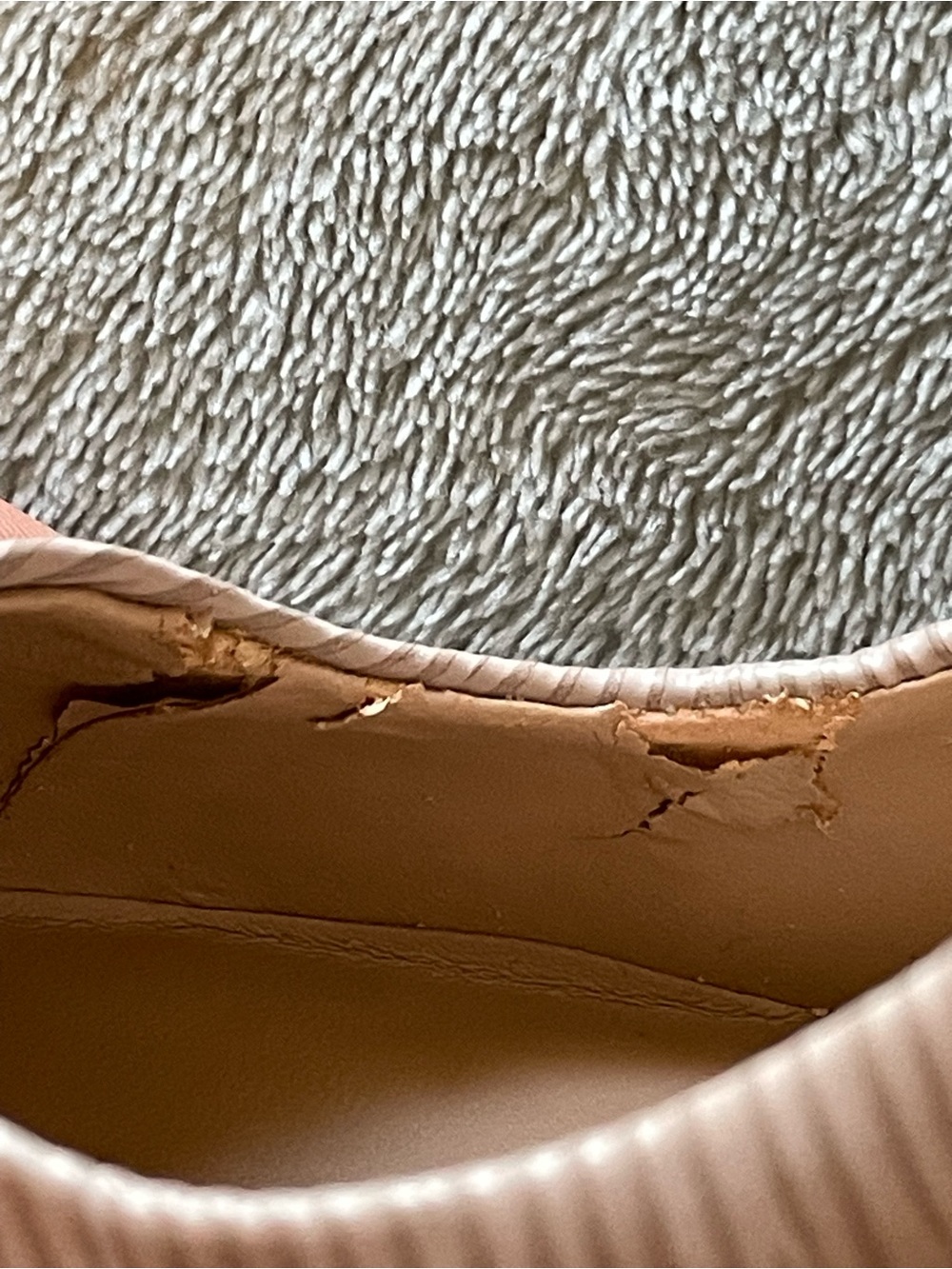 Call It Spring Ribbed Pointed-Toe Pumps in Taupe - Picture 6 of 9
